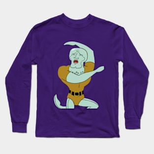 Squidward Handsome Face Long Sleeve T-Shirt